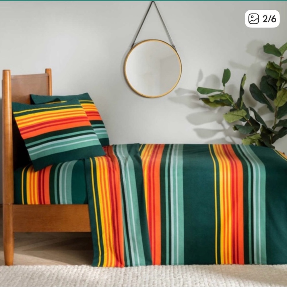 Pendleton Multicolor Cotton Sheet Set